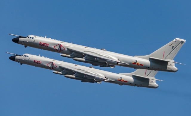 Upgraded PLAAF air bases for Xian H-6 bombers