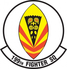 USA USAF 199thFS emblem 320