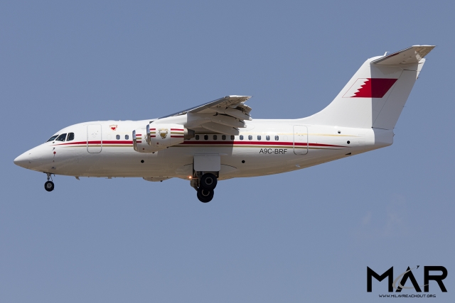 Bahrain Royal Flight RJ70 Shaun Psaila 640