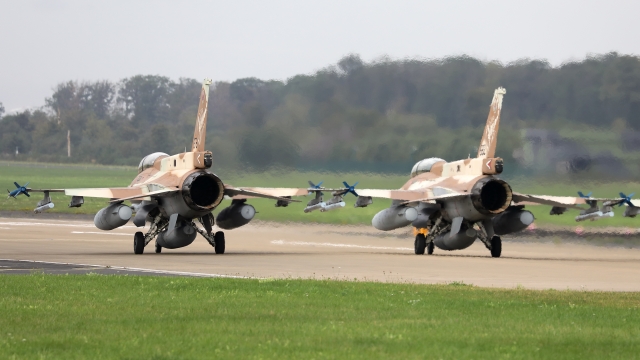 Israel IAF 105sq F 16Ds ready for take off Nörvenich 2020 Walter van Bel 640