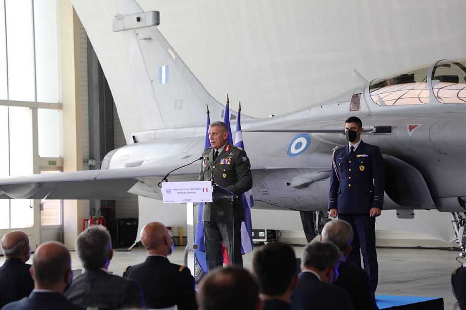 Handover of the first Rafale to Greece