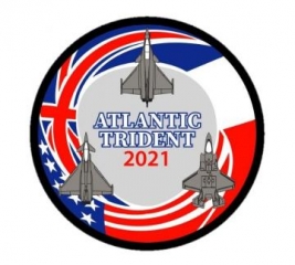 USA France Atlantic Trident 21 patch 320