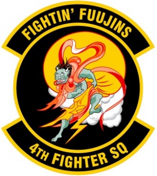 USA USAF HL F 35A 4th FS patch 480