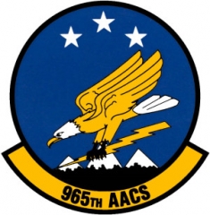 USA 965th AACS badge 320