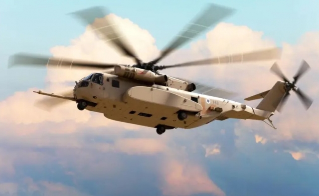 Israel CH 53K Artist Impression Lockheed Martin 640