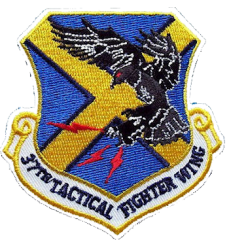 USAF 37th Tactical Fighter Wing Emblem 320