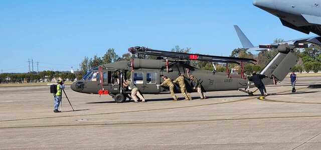 Australia Army UH 60M delivery 640