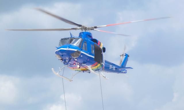 Guyana GDF Bell 412 crash credit GDF 640