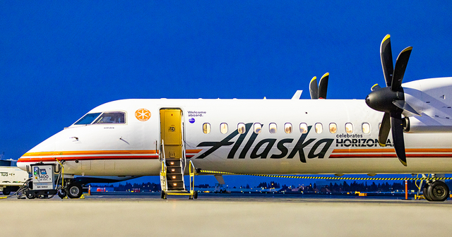 Noticias de Alaska Airlines  DHC8-Alaska-640