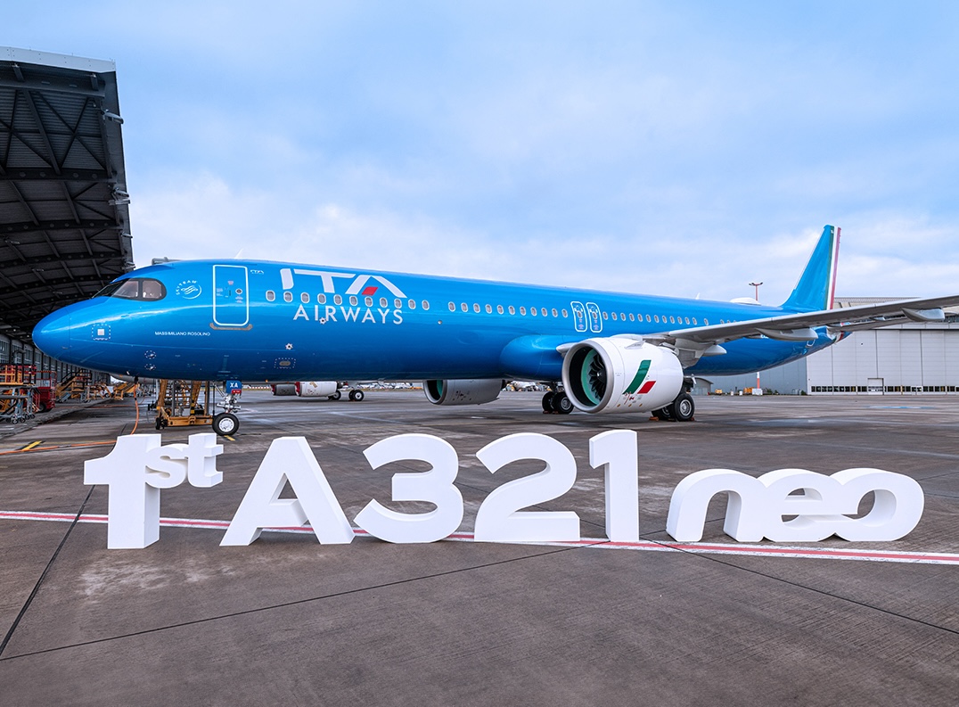 ITA Airways takes delivery of 1st A321neo
