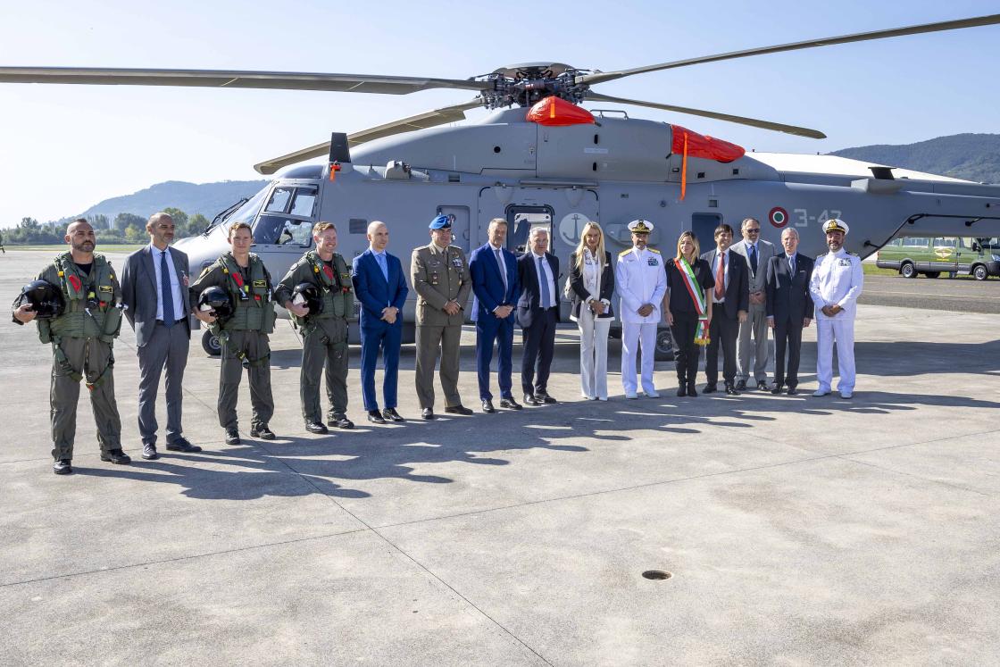 Marina Militare Italiana received their final SH-90A