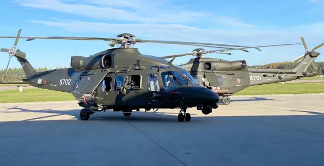 Poland Army Aviation AW149 delivery credit Poland MoD 640