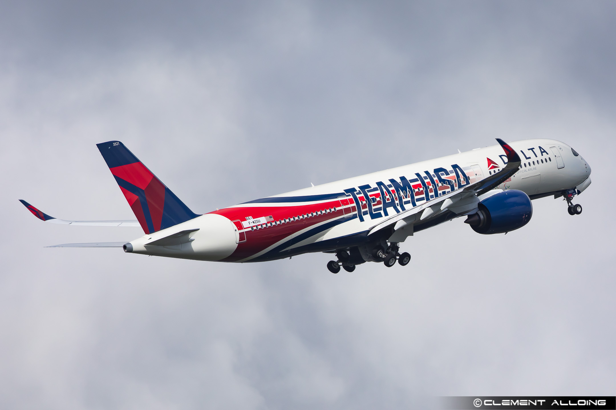 Así es el nuevo avión Airbus A350 de Delta para Team USA! - Noticias de aviación, aeropuertos y aerolíneas