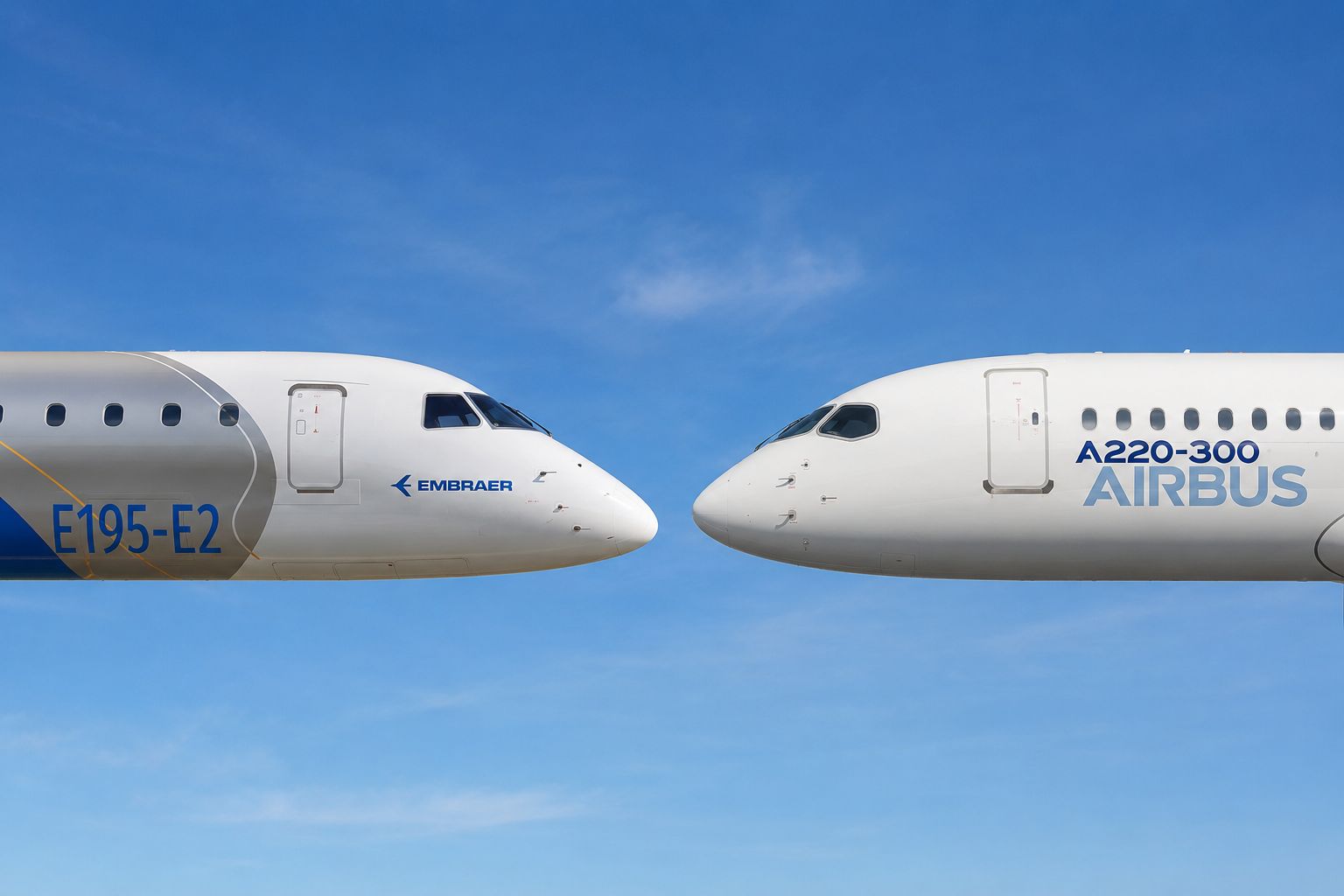 KLM and Turkish Airlines pondering E2 or A220-order